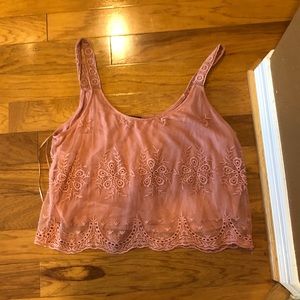 rose crop top